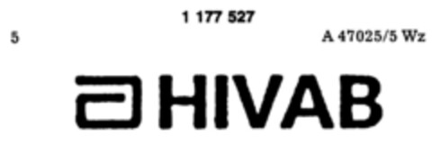 HIVAB Logo (DPMA, 30.09.1989)