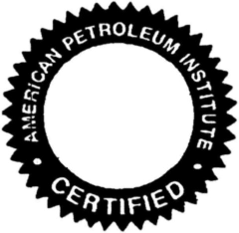 AMERICAN PETROLEUM INSTITUTE CERTIFIED Logo (DPMA, 07.01.1994)