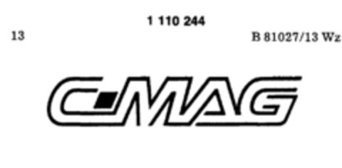 C-MAG Logo (DPMA, 07.02.1987)