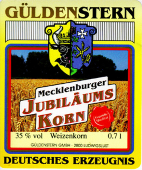 GÜLDENSTERN Logo (DPMA, 11.06.1991)