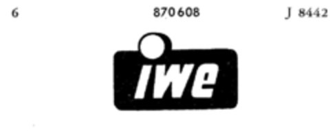 iwe Logo (DPMA, 22.05.1969)