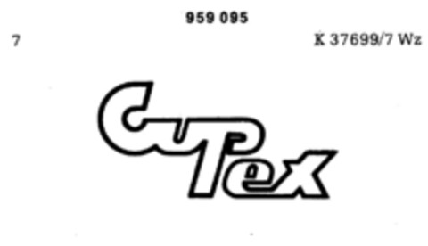 Cup ex Logo (DPMA, 21.07.1976)