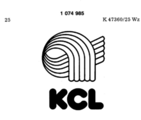KCL Logo (DPMA, 25.07.1984)