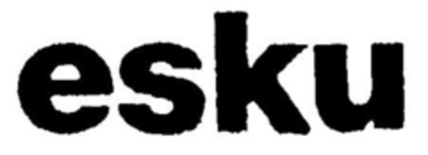 esku Logo (DPMA, 27.07.1989)