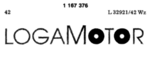 LOGAMOTOR Logo (DPMA, 11/24/1989)