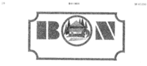 BON Logo (DPMA, 25.03.1975)