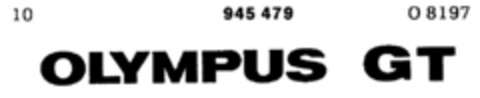 OLYMPUS GT Logo (DPMA, 20.06.1974)