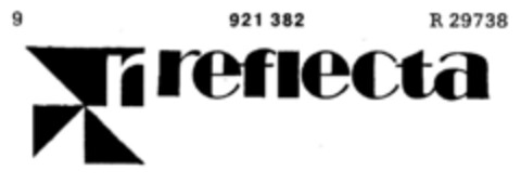 reflecta Logo (DPMA, 26.01.1973)