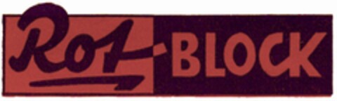Rot BLOCK Logo (DPMA, 16.02.1954)