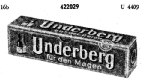 Underberg für den Magen Logo (DPMA, 02.05.1930)