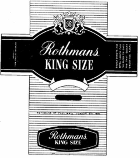 Rothmans KING SIZE Logo (DPMA, 01.07.1959)