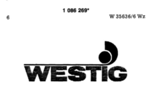 WESTIG Logo (DPMA, 30.10.1985)