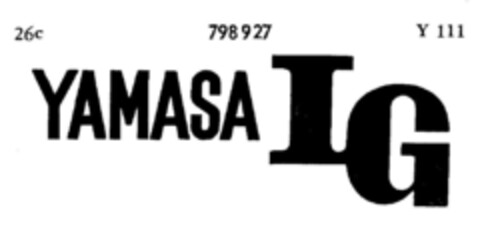 YAMASA IG Logo (DPMA, 18.01.1963)