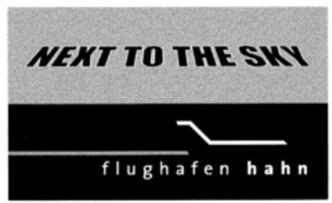 NEXT TO THE SKY flughafen hahn Logo (DPMA, 02/23/2000)