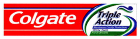 Colgate Triple Action Logo (DPMA, 23.02.2000)