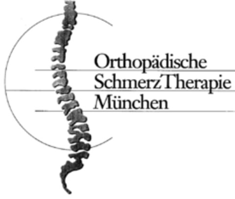 Orthopädische SchmerzTherapie München Logo (DPMA, 05/18/2001)