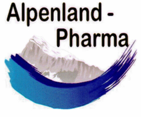 ALPENLAND-PHARMA Logo (DPMA, 20.02.2001)