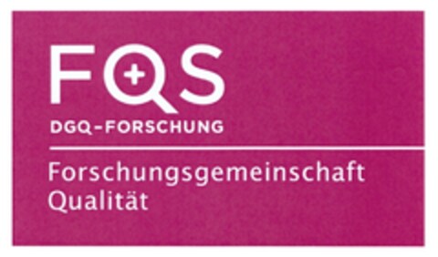 FQS DGQ-Forschung Forschungsgemeinschaft Qualität Logo (DPMA, 11/17/2009)