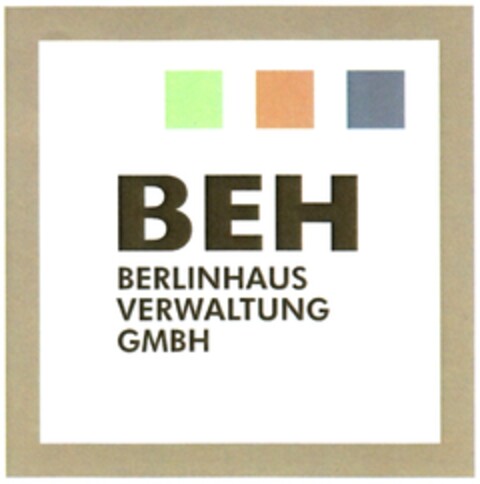 BEH BERLINHAUS VERWALTUNG GMBH Logo (DPMA, 03/02/2011)