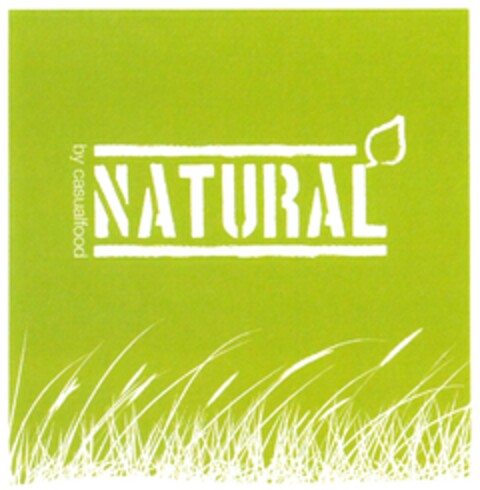 NATURAL by casualfood Logo (DPMA, 03/22/2012)