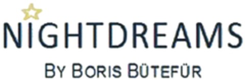 NIGHTDREAMS BY BORIS BÜTEFÜR Logo (DPMA, 03.05.2013)