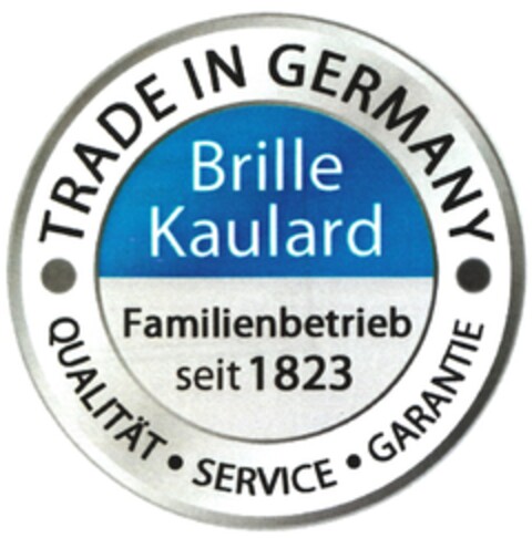 Brille Kaulard Familienbetrieb seit 1823 Logo (DPMA, 10/28/2014)