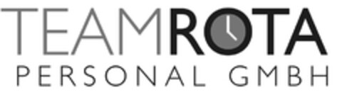 TEAMROTA PERSONAL GMBH Logo (DPMA, 01/15/2016)