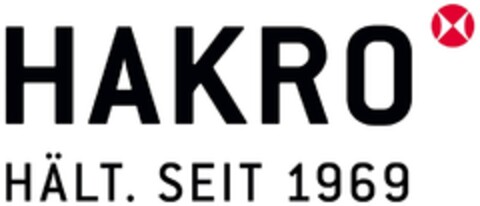 HAKRO HÄLT. SEIT 1969 Logo (DPMA, 19.05.2016)