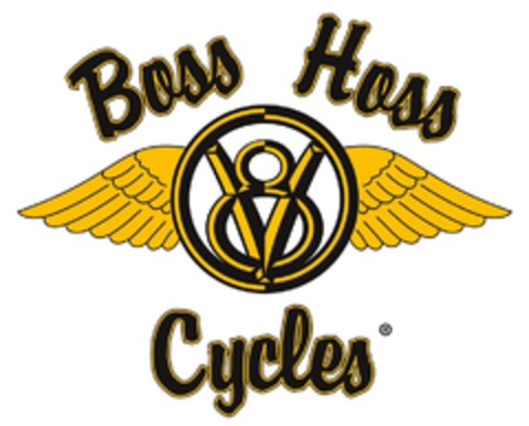 Boss Hoss V8 Cycles Logo (DPMA, 20.07.2016)