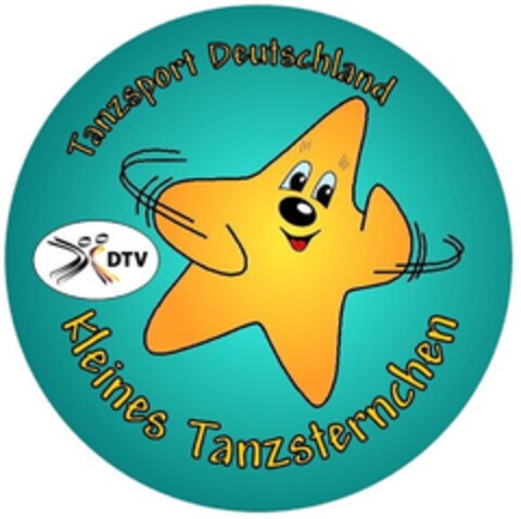 DTV Tanzsport Deutschland kleines Tanzsternchen Logo (DPMA, 01.02.2018)