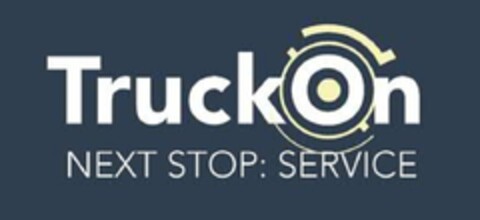 TruckOn NEXT STOP: SERVICE Logo (DPMA, 05/29/2018)