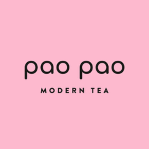 pao pao MODERN TEA Logo (DPMA, 02.07.2019)