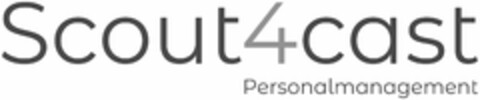 Scout4cast Personalmanagement Logo (DPMA, 23.07.2020)