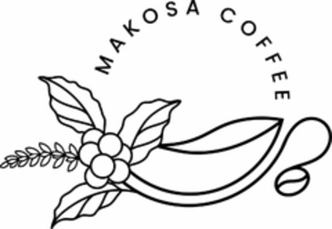 MAKOSA COFFEE Logo (DPMA, 07/30/2023)