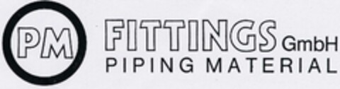 PM FITTINGS GmbH PIPING MATERIAL Logo (DPMA, 11.02.2002)