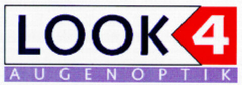 LOOK 4 AUGENOPTIK Logo (DPMA, 15.02.2002)