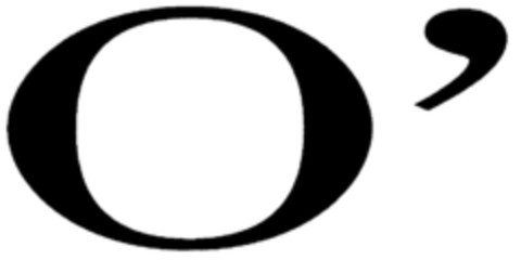 O' Logo (DPMA, 12.03.2002)