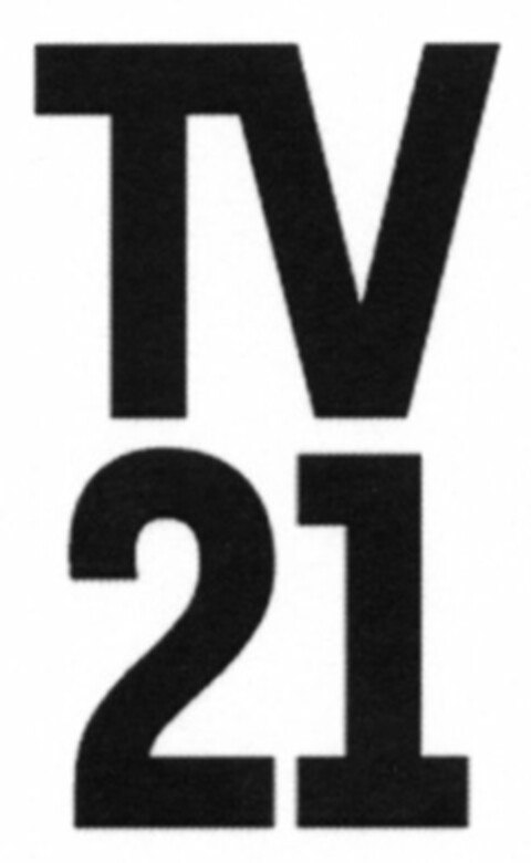 TV 21 Logo (DPMA, 29.01.2004)