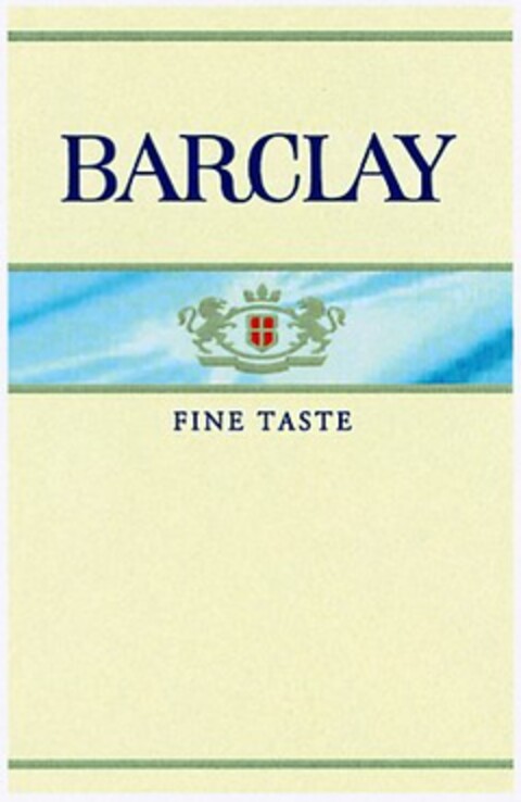 BARCLAY FINE TASTE Logo (DPMA, 04.02.2004)