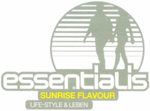 essentialis SUNRISE FLAVOUR LIFE-STYLE & LEBEN Logo (DPMA, 21.11.2005)