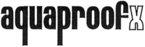 aquaproofx Logo (DPMA, 29.03.2007)