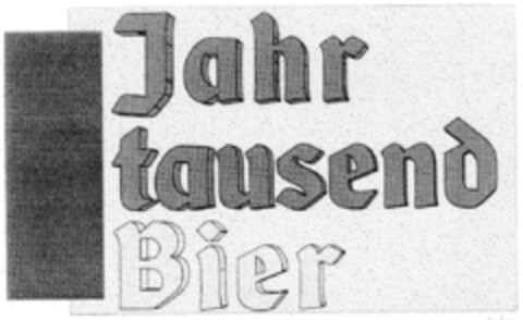 Jahrtausend Bier Logo (DPMA, 14.02.1996)