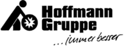 Hoffmann Gruppe ...immer besser Logo (DPMA, 30.07.1996)