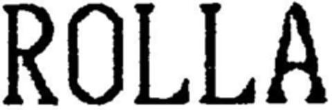 ROLLA Logo (DPMA, 26.05.1998)