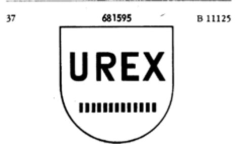 UREX Logo (DPMA, 20.12.1954)
