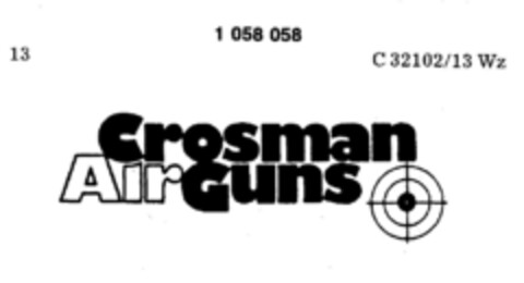 Crosman Air Guns Logo (DPMA, 06.05.1983)