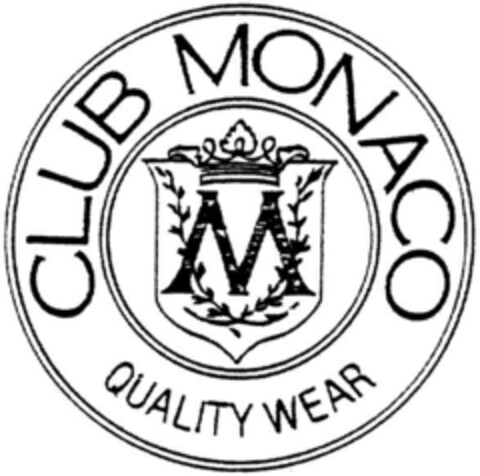 CLUB MONACO Logo (DPMA, 11.08.1992)