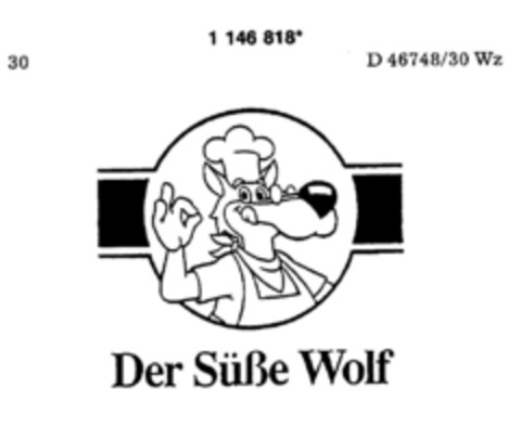 Der Süße Wolf Logo (DPMA, 06.07.1989)