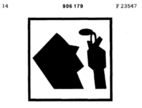 906179 Logo (DPMA, 06/16/1972)