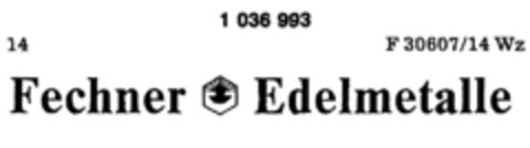 Fechner Edelmetalle Logo (DPMA, 11/16/1981)